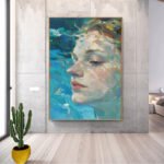 Ethereal Woman In Water