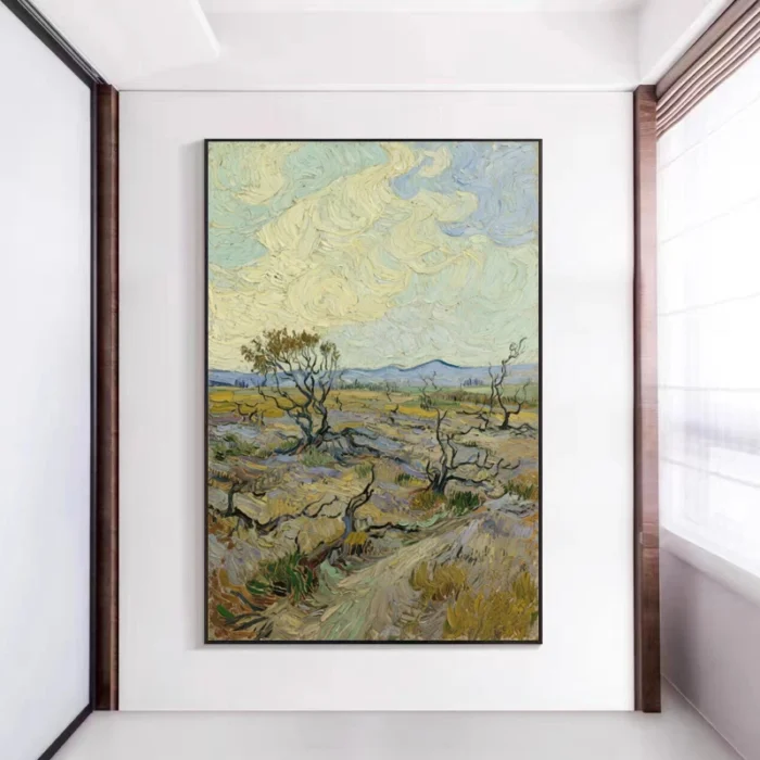 Van Gogh Painting Texture Wall Art - Image 4