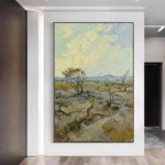 Van Gogh Painting Texture Wall Art