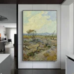 Van Gogh Painting Texture Wall Art - Image 2