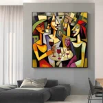 Handpaint Picasso Painting - Image 4