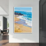 Texture Seascape Oil Painting - Image 3