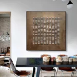 Brown Thick Oil Painting - Image 3
