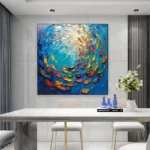 3D Colorful Fish Painting - Image 5