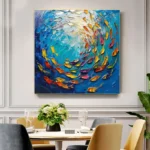3D Colorful Fish Painting - Image 3