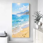 Texture Summer Beach Painting
