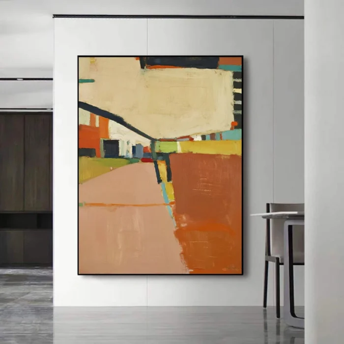 Texture Modern Abstract Painting - Image 4