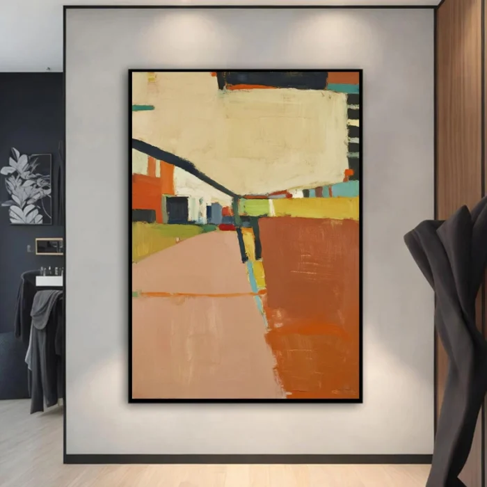 Texture Modern Abstract Painting - Image 3