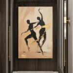 Elegant Couple Dancing Painting - Image 5