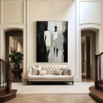 Beige Minimalist Wall Art - Image 6