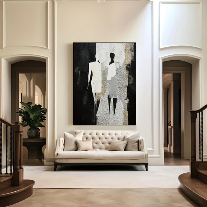 Beige Minimalist Wall Art - Image 6