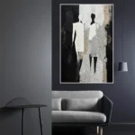 Beige Minimalist Wall Art - Image 5