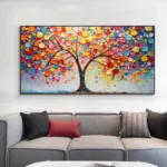 3D Colorful Tree Painting - Image 5