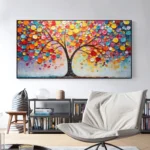 3D Colorful Tree Painting - Image 4