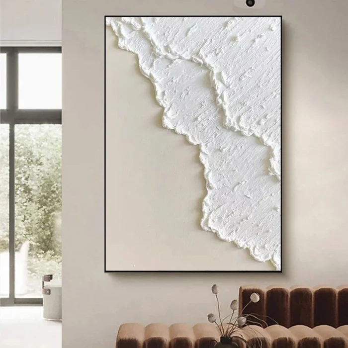 Sea Wave Thick Oil Painting - Image 1