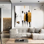 Wall Painting People Nordic Art Picture - Image 3