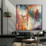 Handmade Texture Abstract Painting - Image 5
