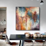 Handmade Texture Abstract Painting - Image 4