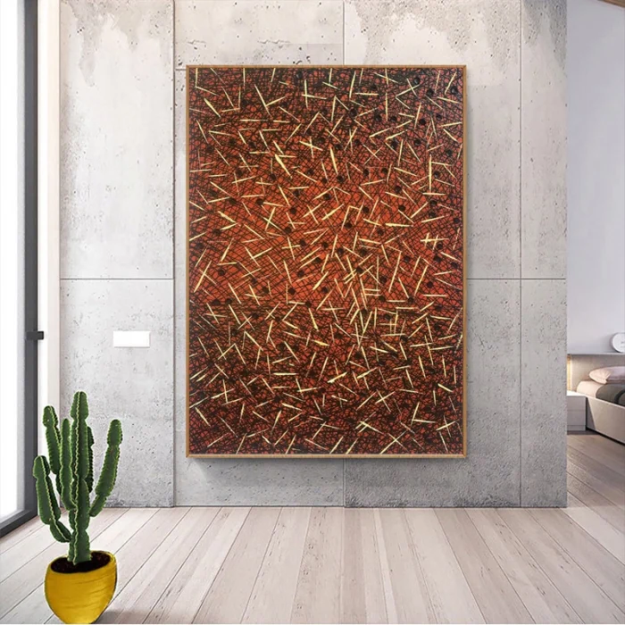 Handpaint 3D Texture Line Painting - Image 5