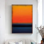 Mark Rothko Blue Black Orange - Image 4