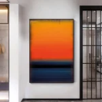 Mark Rothko Blue Black Orange - Image 2