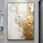 Gold Abstract Painting Art - Image 3